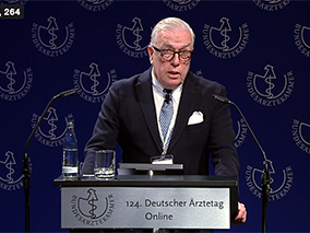Dr. Klaus Reinhardt © screenshot, BÄK Dr. Klaus Reinhardt © screenshot, BÄK
