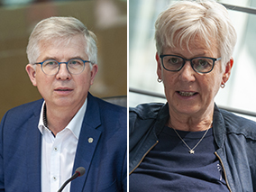 A. Ullmann (FDP) und M. Klein-Schmeink (Grüne) © pag A. Ullmann (FDP) und M. Klein-Schmeink (Grüne) © pag